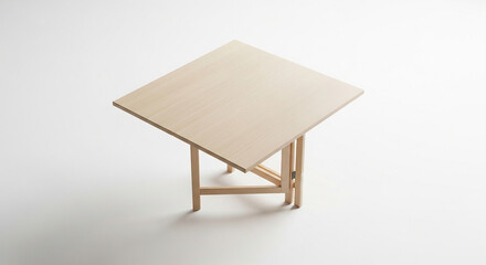 easel with blank canvas