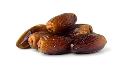 Delicious medjool dates middle eastern market food photography natural setting close-up view healthy snack ideas