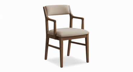 Fototapeta premium chair isolated on white