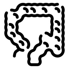 Large intestine icon