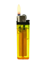 ライター（イエロー）