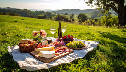 Wine and delicatessen