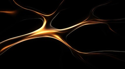 Abstract representation of neural pathways.