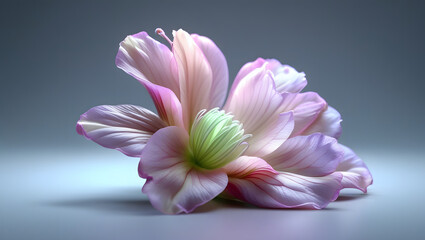 Fototapeta premium pink lily flower