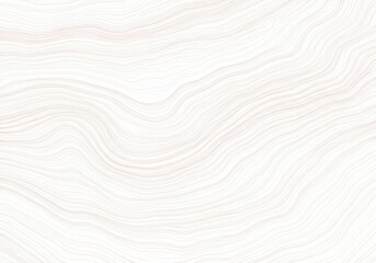 Obraz premium Delicate rose gold wavy lines forming an abstract organic pattern isolated on transparent background