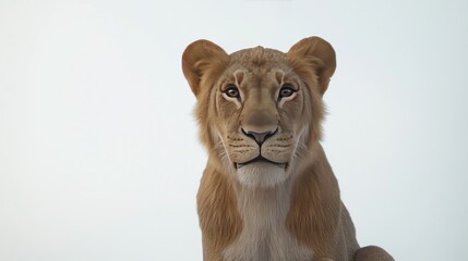 Majestic Lioness Portrait, Capturing the Essence of Wild Beauty