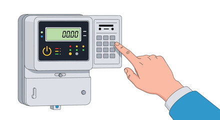 Digital control panel interface for advanced automated systems operation and configuration