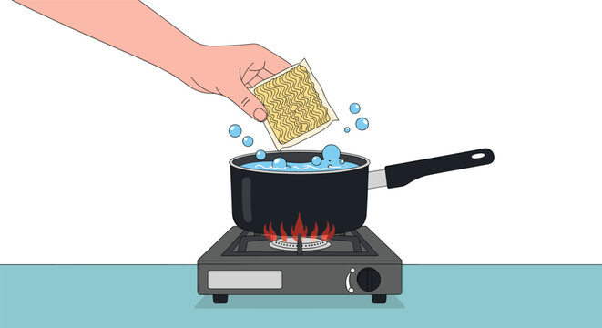 Boiling water safely demonstrating proper culinary preparation techniques for beginners and advanced cooks understanding essential kitchen practices