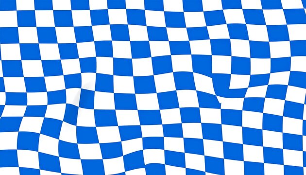 Checkered flag waving