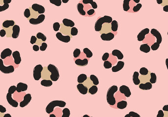 seamless leopard pattern