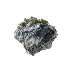 Fototapeta premium Close-up of a stylized rock