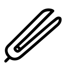 Hairdressing icon set