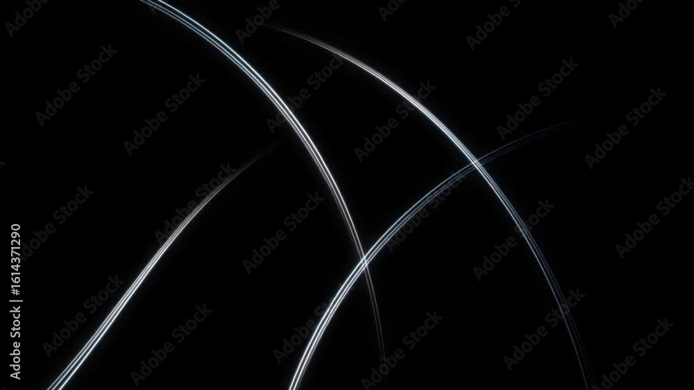 Poster illuminated fiber optic lines: a mesmerizing display of illuminated fiber optic lines gracefully int