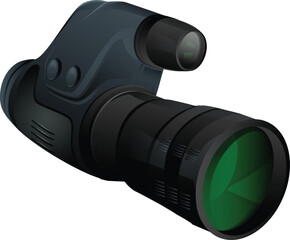 night vision monocular realistic style