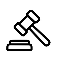 Law And Justice icon set