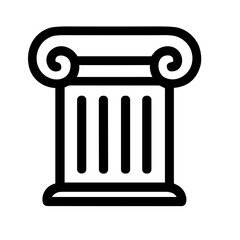 Law And Justice icon set