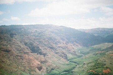 view of the mountains