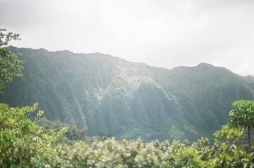 mountain landscape in the morning