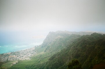 misty morning on the mountain