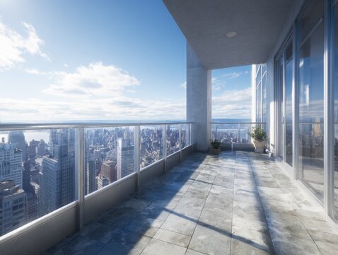 Modern Balcony View