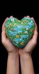 Heart Earth in Hands