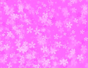 Pastel pink floral pattern