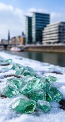 Frozen River View