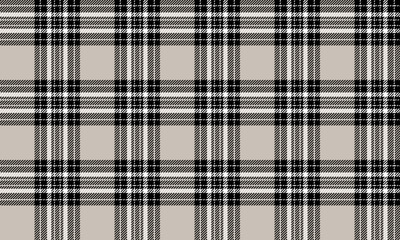 Seamless plaid pattern, gray, black, white, simple but dimensional design, suitable for designing fashion clothes, skirts, pants, adding a classic and modern look perfectly.