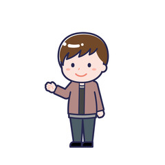 私服の10代／ななめ／男性 15