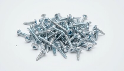 Pile of Metal Screws