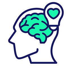 Emotional Intelligence  Icon Element For Design
