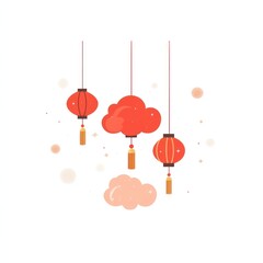 Chinese cloud illustration chinese traditional.