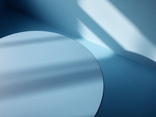 Modern Minimalist Backgrounds with Soft Lighting & Curved Surfaces