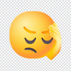 Frustrated Emotion Icon 1