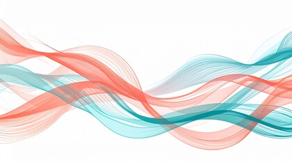 Obraz premium Digital Coral Web