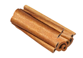 'cinnamon sticks isolated on transparent background'