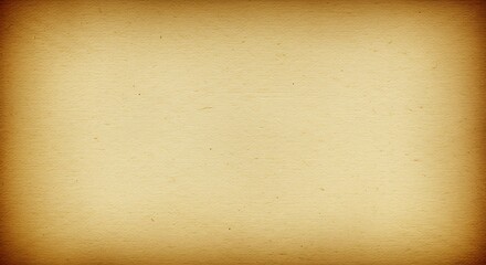 Obraz premium Old paper texture background with a brown vignette border. Aged and weathered surface for design.
