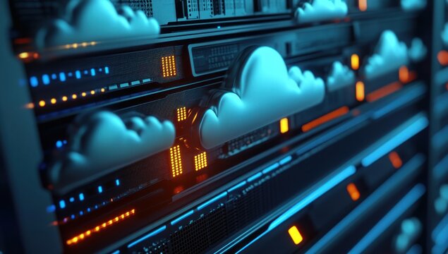 Cloud Computing Data Center: Servers and Network Infrastructure