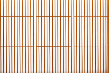 traditional Korean sliding door at the living room in the house