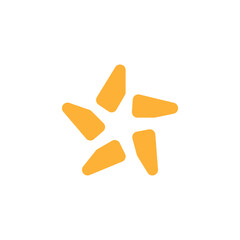 Star Logo Icon Element