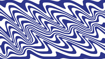 Groovy retro-inspired vertical wave illustration in bold rainbow colors with a 1960s and 1970s psychedelic theme, ideal for print templates, web backgrounds, and nostalgic design projects