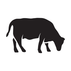 cow silhouette