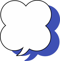 Colorful comic speech bubbles are perfect for depicting communication and dialogue.