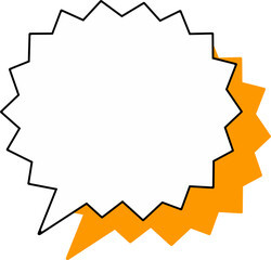 Colorful comic speech bubbles are perfect for depicting communication and dialogue.