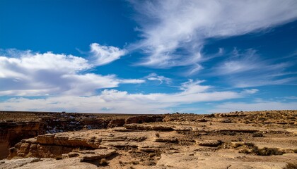 岩肌と空 - 大自然のコントラスト, Rock Face and Sky - Contrast of Grand Nature