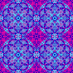 Closed-up blue flowers Phlox divaricata or woodland phlox. woodland phlox plant the garden with in the morning.