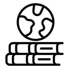 Globe on Books Global Education