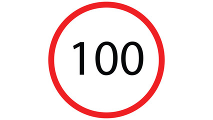 speed limit sign