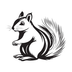 Vector illustration of a cute rabbit sitting sweetly, suitable for character design, children's books, greeting cards, children's products, and other digital media isolated on a white background.