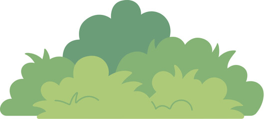 Obraz premium Flat bush